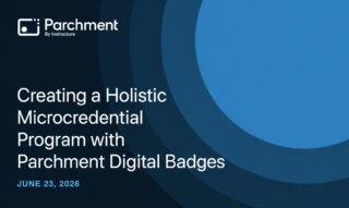 Webinar Parchment Digital Badges